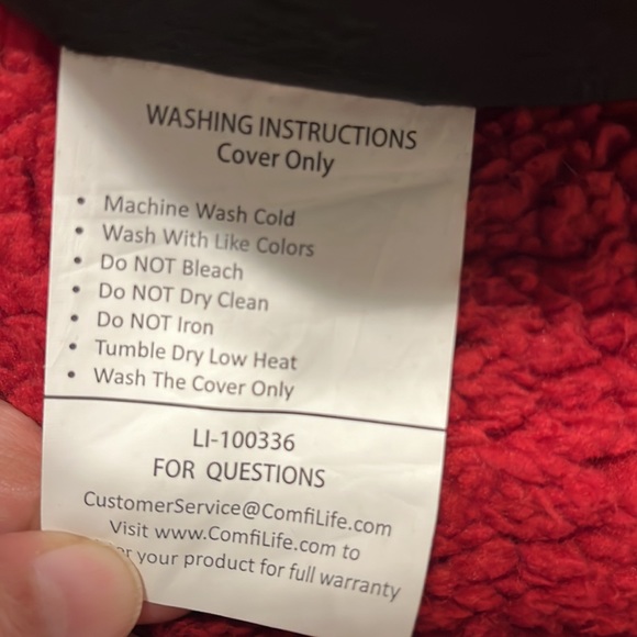 Memory foam black premium comfort chair cushion NWOT.  New condition - Picture 2 of 9